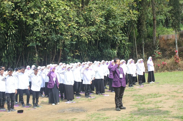 upacara pembukaan PKKMB